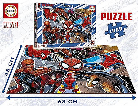 Puzzle 1000 piese - Puzzle 1000 piese Spider-Man Beyond Amazing Educa 19487