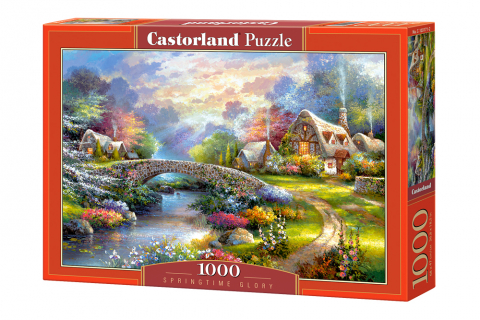 Puzzle - Puzzle 1000 piese – Springtime Glory – Castorland
