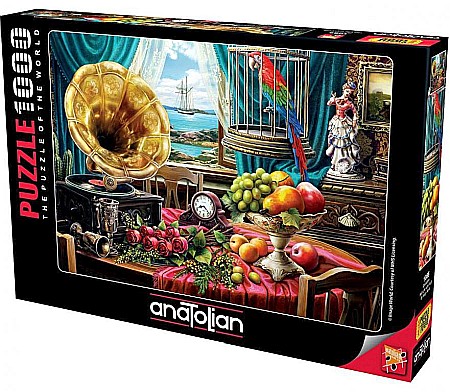 Reduceri - Puzzle 1000 piese Still Life with Fruit 1085 Anatolian