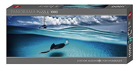 Puzzle 1000 piese panorama - Puzzle 1000 piese Stingray Heye 29470