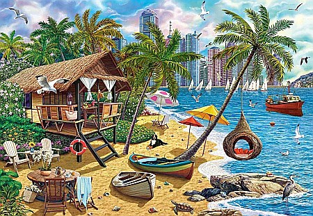 Puzzle 1000 piese Summer in the City 105045 Castorland [1]