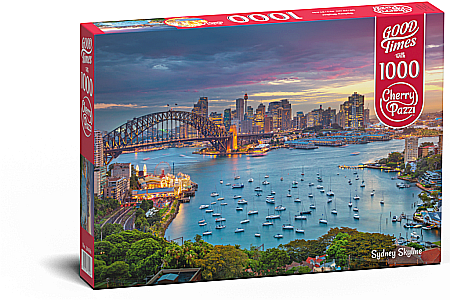 Puzzle 1000 piese - Puzzle 1000 piese Sydney Skyline 30066 Cherry Pazzi