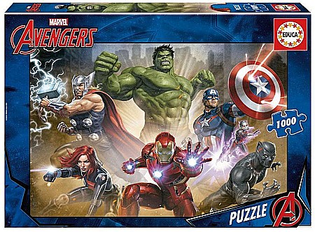 Puzzle - Puzzle 1000 piese The Avengers 17694
