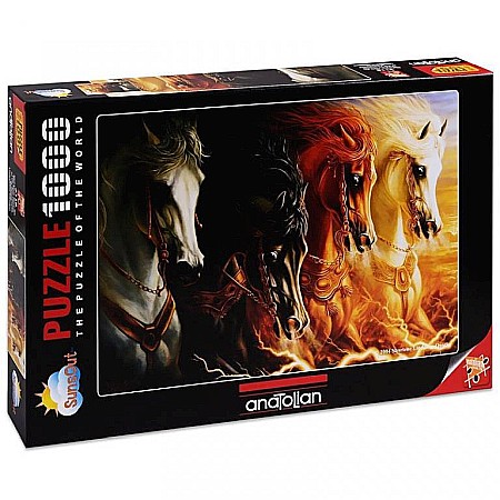 Puzzle - Puzzle 1000 piese The Four Horses of the Apocalypse 3116 Anatolian