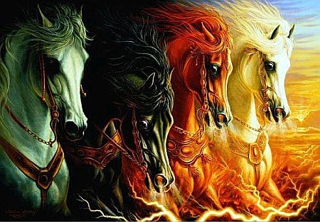 Puzzle 1000 piese The Four Horses of the Apocalypse 3116 Anatolian [1]