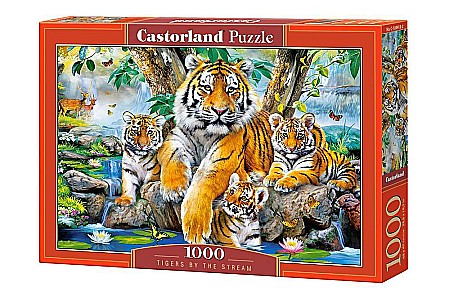 Puzzle 1000 piese - Puzzle 1000 piese Tigri 104413