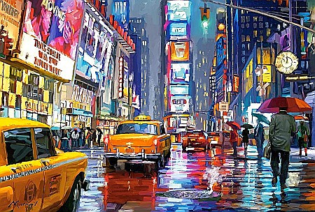 Puzzle 1000 piese Time Square 103911 [1]