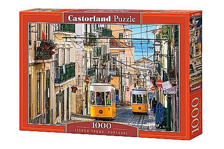 Puzzle 1000 piese - Puzzle 1000 piese Tramvaiele din Lisabona, Portugalia 104260
