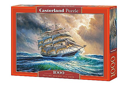 Puzzle 1000 piese - Puzzle 1000 piese Vas pe Mare Agitata 104529