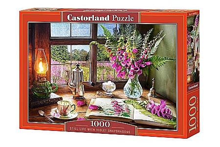 Puzzle 1000 piese - Puzzle 1000 piese Violet Snapdragons 104345