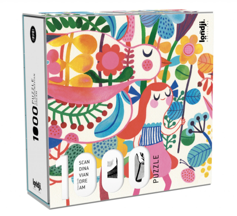 Jocuri si jucarii - Puzzle 1000 piese Vis scandinav, Londji