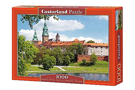Puzzle 1000 piese - Puzzle 1000 piese Wawel Royal Castle Cracow Poland Castorland 102334