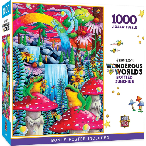 Puzzle 1000 piese - Puzzle 1000 piese Wonderous Worlds Bottled Sunshine