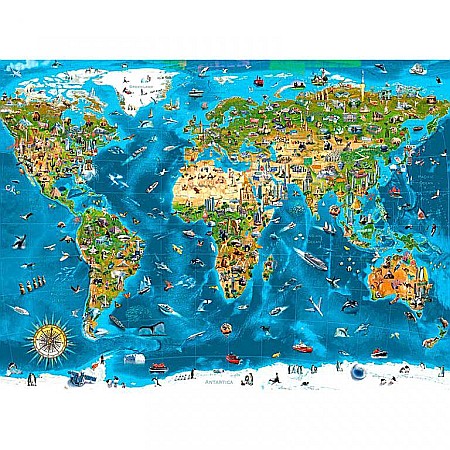 Puzzle 1000 piese Wonders of the World Educa 19022 [1]