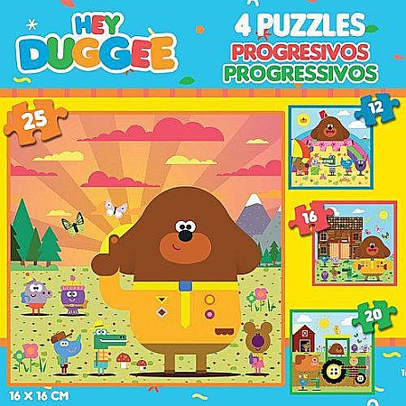 Puzzle 12-16-20-25 piese Hey Duggee Educa 19394 [1]