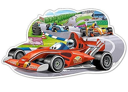 Puzzle 12 piese Maxi Masina de Curse 120208 [1]