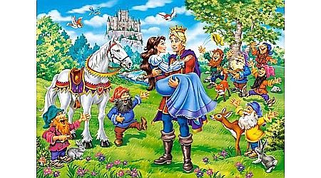 Puzzle 120 piese Alba ca Zapada - Sfarsit Fericit 13463 [1]