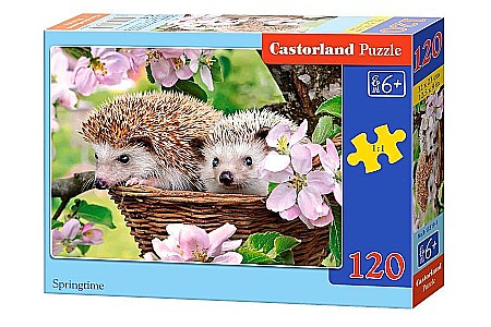 Puzzle 120 piese - Puzzle 120 piese Arici Pimavara 13319