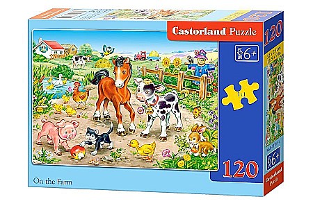 Puzzle 120 piese - Puzzle 120 piese La Ferma 13197