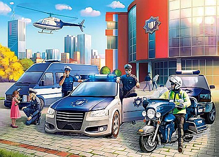 Puzzle 120 piese Police Station Castorland 13562 [1]