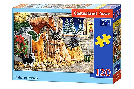 Puzzle 120 piese - Puzzle 120 piese Prietenii Necuvantatori 13340