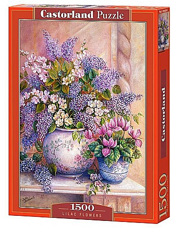 Puzzle 1500 piese - Puzzle 1500 piese Flori Liliac 151653