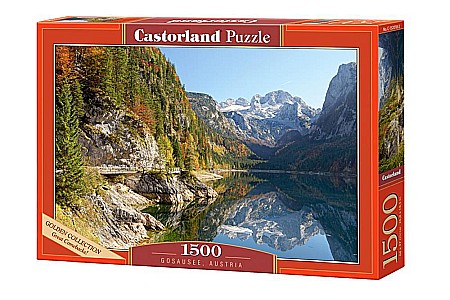 Puzzle 1500 piese - Puzzle 1500 piese Gosausee, Austria 152018 Castorland