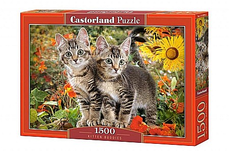 Puzzle 1500 piese - Puzzle 1500 piese Kitten Buddies 151899