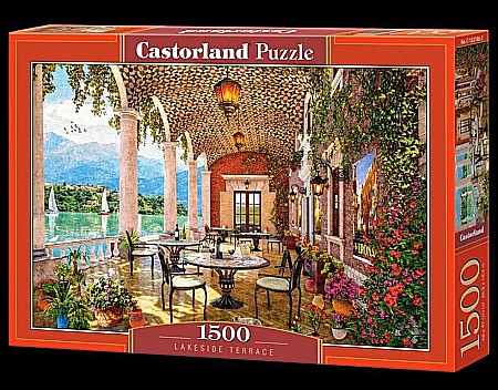 Puzzle 1500 piese - Puzzle 1500 piese Lakeside Terrace 152186 Castorland