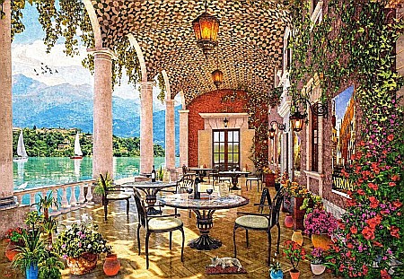 Puzzle 1500 piese Lakeside Terrace 152186 Castorland [1]