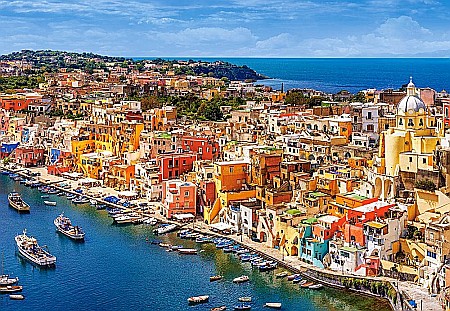 Puzzle 1500 piese Marina Corricella, Italia 151769 [1]
