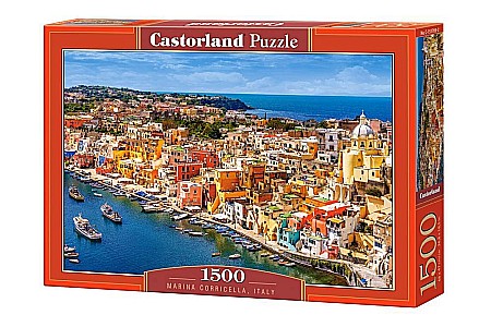 Puzzle 1500 piese - Puzzle 1500 piese Marina Corricella, Italia 151769