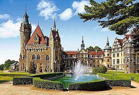 Puzzle 1500 piese - Puzzle 1500 piese Moszna Castle 150670