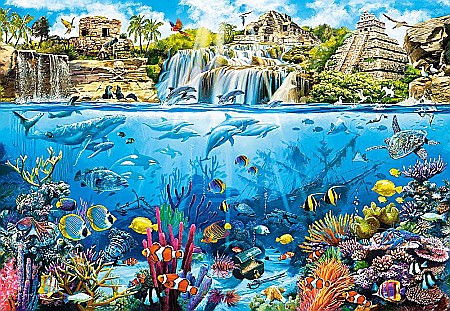 Puzzle 1500 piese Pirate Island 152049 Castorland [1]
