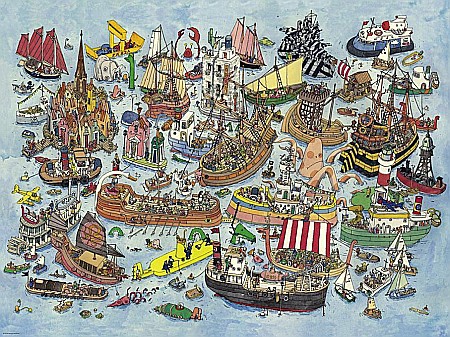 Puzzle 1500 piese Regatta Heye 29891 [1]
