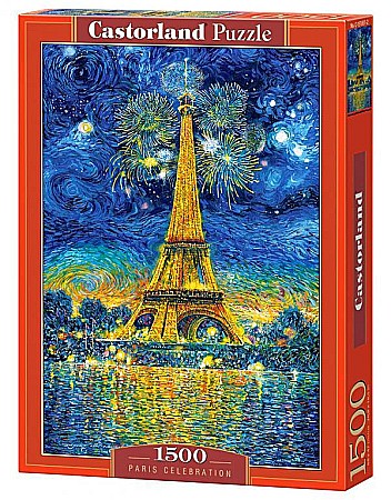 Puzzle 1500 piese - Puzzle 1500 piese Sarbatoare la Paris 151851