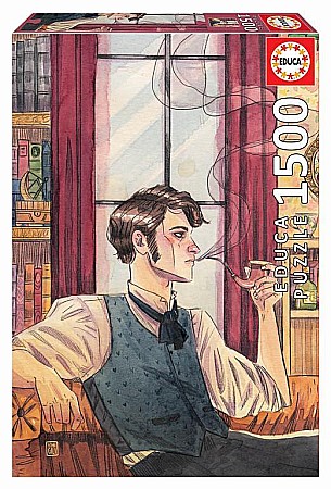 Puzzle - Puzzle 1500 piese Sherlock, Esther Gili Educa 19044