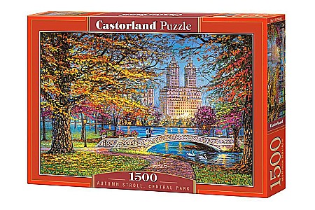Puzzle 1500 piese - Puzzle 1500 piese Toamna in Central Park 151844