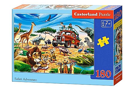 Puzzle 180 piese - Puzzle 180 piese Aventura Safari 018390