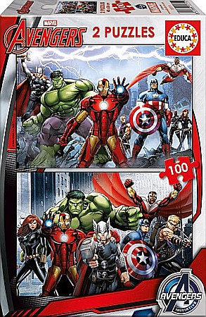 Puzzle 2 in 1 - Puzzle 2 in 1 Avengers 15771