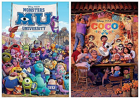 Puzzle 2 in 1 Disney Pixar 18635 [1]