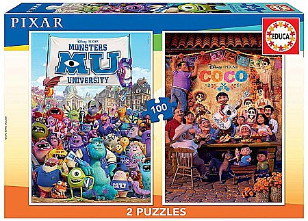 Puzzle 2 in 1 - Puzzle 2 in 1 Disney Pixar 18635