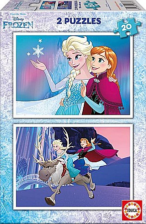 Puzzle 2 in 1 - Puzzle 2 in 1 Frozen 16847