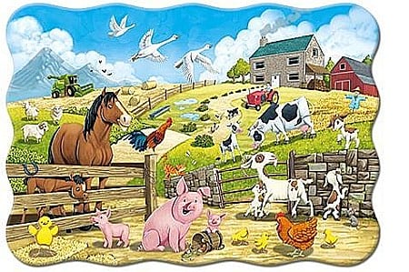 Puzzle 20 piese MAXI Animale la Ferma 2429 [1]