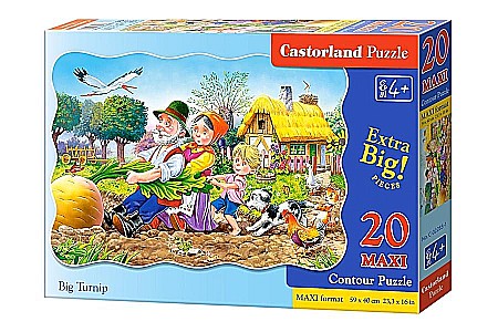 Puzzle 20 piese - Puzzle 20 piese Maxi Big Turnip 2283