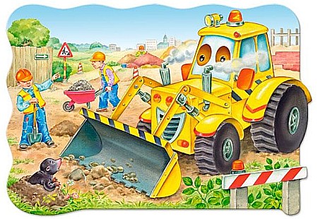 Puzzle 20 piese - Puzzle 20 piese Maxi Buldozer in actiune 02139