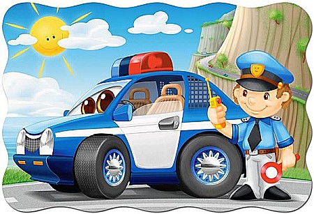Puzzle 20 piese Maxi Patrula de politie 2252 [1]