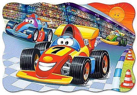 Puzzle 20 piese Maxi Racing Action 2306 [1]