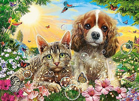 Puzzle 200 piese Best Pals 222247 Castorland [1]