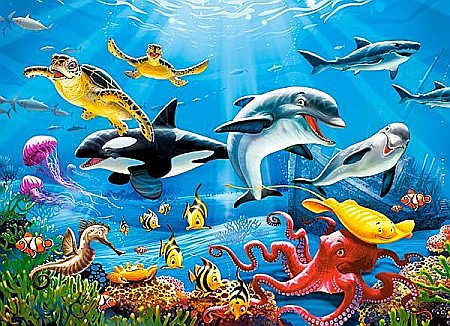 Puzzle 200 piese Lumea Tropicala Subacvatica 222094 [1]